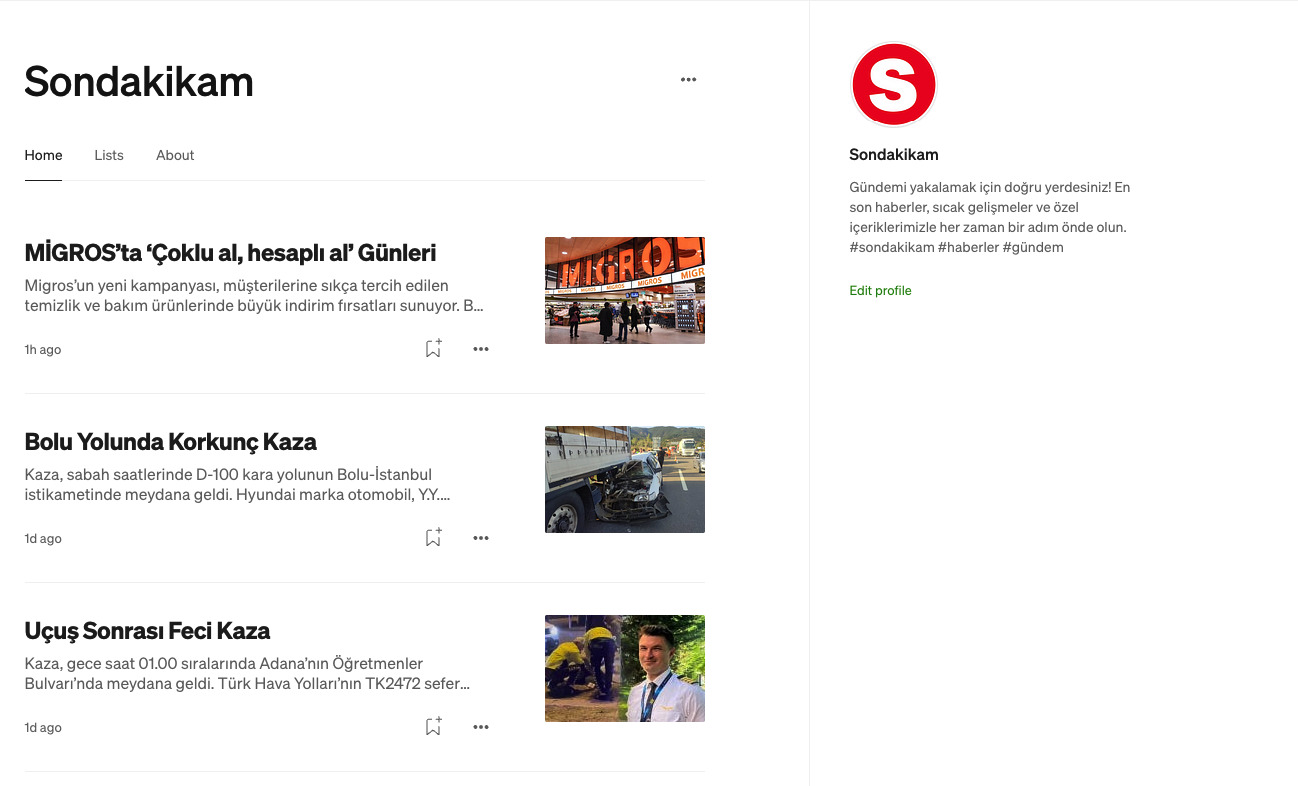 Son Dakika Haberleri Bugün Medium Sayfası