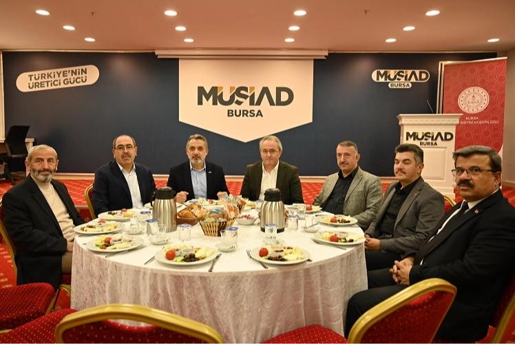 MÜSİAD Bursa ile Milli Eğitim'den iş birliği toplantısı