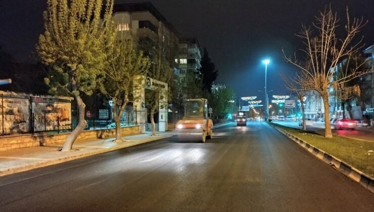 Gaziantep’te 20 senelik asfalt yenilendi