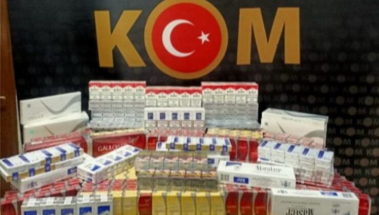 Kilis’te 2 bin 851 paket kaçak sigara yakalandı