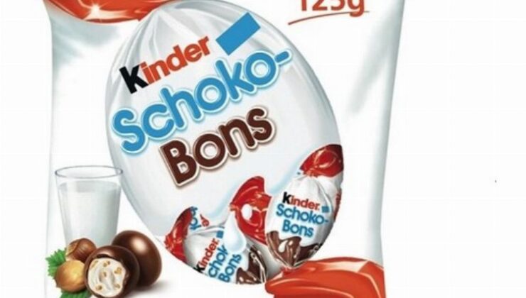 ‘Kinder Schoko Bons’ ürünlerine toplatma kararı