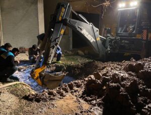 MASKİ, Kahramanmaraş’ta altyapı tamiratını gece-gündüz sürdürüyor