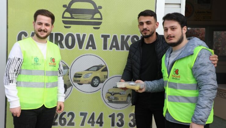 Kocaeli Büyükşehir taksici esnafını unutmadı