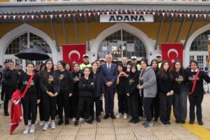 Türkiye Cumhuriyeti’nin Kurucusu Büyük Önder Mustafa Kemal Atatürk’ün Adana’ya gelişinin