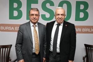 Bursa Esnaf ve Sanatkarlar Odaları Birliği’ni ziyaret eden CHP Nilüfer