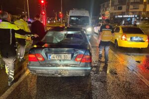 Düzce’de meydana gelen trafik kazasında 1 kiş0 iyaralandı. Sefer DEMİR