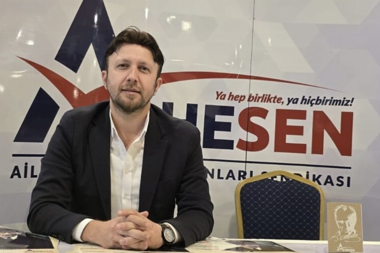 Kısa adı AHESEN olan Aile Hekimliği Çalışanları Sendikası Başkanı Dr.