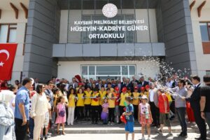 Melikgazi Belediyesi ve hayırsever iş birliği ile hayata geçirilen Melikgazi