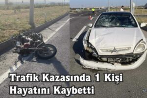 İpsala Gümrük Yolunda otomobilin çarptığı motosikletin sürücüsü hayatını kaybetti. Erdoğan DEMİR