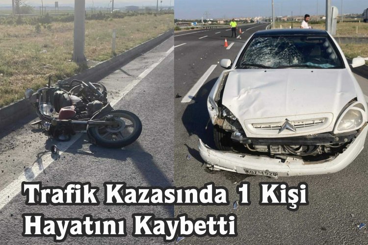 İpsala Gümrük Yolunda otomobilin çarptığı motosikletin sürücüsü hayatını kaybetti. Erdoğan DEMİR