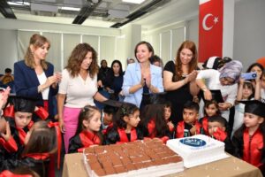 İzmir’de Karabağlar Belediyesi Sosyal Yardım İşleri Müdürlüğü’ne bağlı okul öncesi