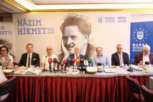 Bursa Büyükşehir Belediyesi, Türk şiirinin büyük kalemi Nâzım Hikmet’in aramızdan