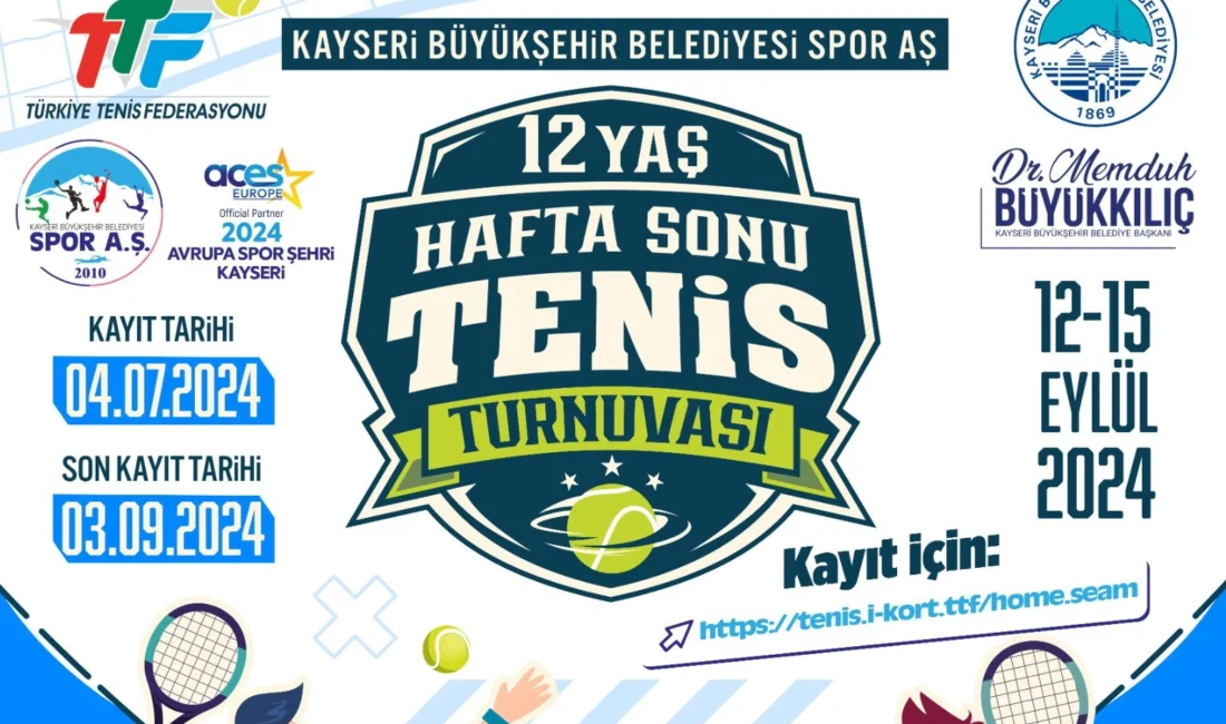 Kayseri Büyükşehir Belediyesi Spor A.Ş., Türkiye Tenis Federasyonu tarafından düzenlenecek