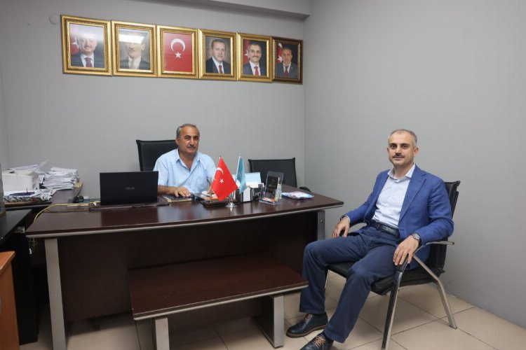 Çayırova Belediye Başkanı Bünyamin Çiftçi, Atatürk, Çayırova ve Yenimahalle muhtarlarını
