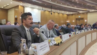 Yenişehir Belediye Başkanı Ercan Özel, dolu yağışından etkilenen Yenişehir’in Köprühisar,