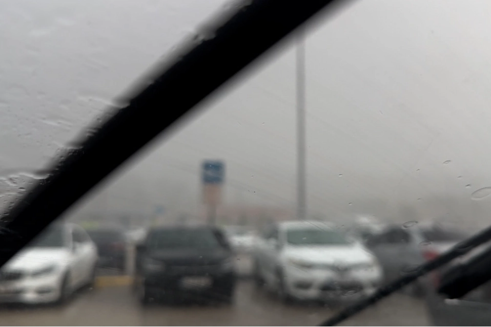 Düzce Kaynaşlı ve Bolu tüneli arası ve Bolu’da sağanak yağış etkili