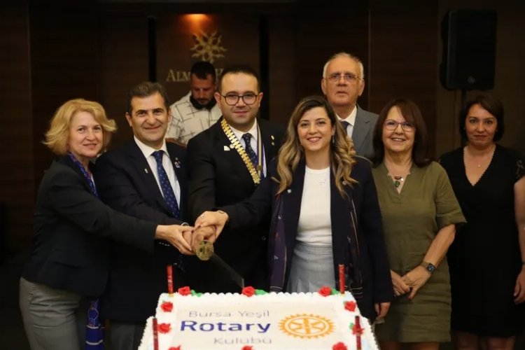 Bursa Yeşil Rotary Kulübü’nün 2024-2025 Dönem Başkanı Mustafa Gürkan Midilliç