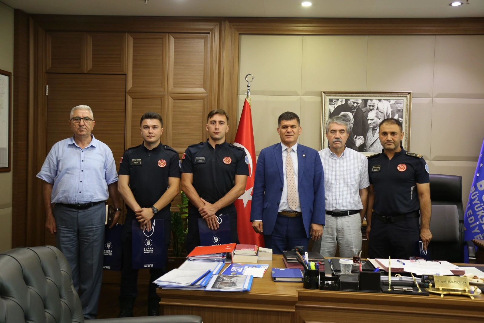  Bursa Büyükşehir Belediyesi Genel Sekreteri Doç. Dr. Ergül Halisçelik, geçtiğimiz