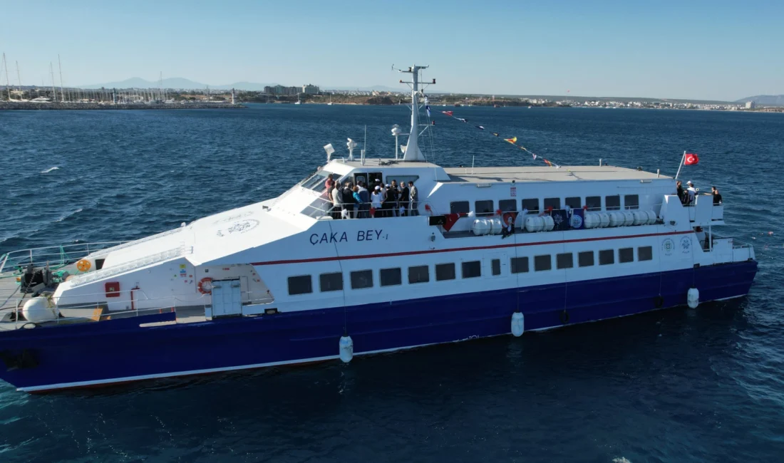 Muğla Büyükşehir Belediyesi kısa süre önce hayata geçirdiği deniz otobüsü