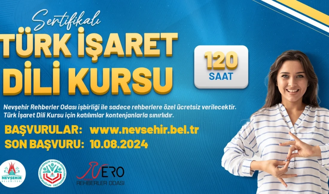 Nevşehir Belediyesi Kapadokya Eğitim Merkezi (KAPEM)’nde, turist rehberlerine yönelik olarak