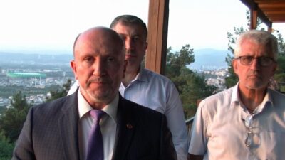 Saadet Partisi Bursa İl Başkanı Zeki Çelik orman yangınlarının arttığı
