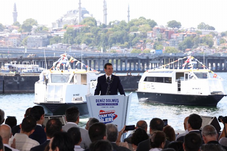 İstanbul Büyükşehir Belediyesi iştiraklerinden olan Şehir Hatları, 569 yıllık Haliç