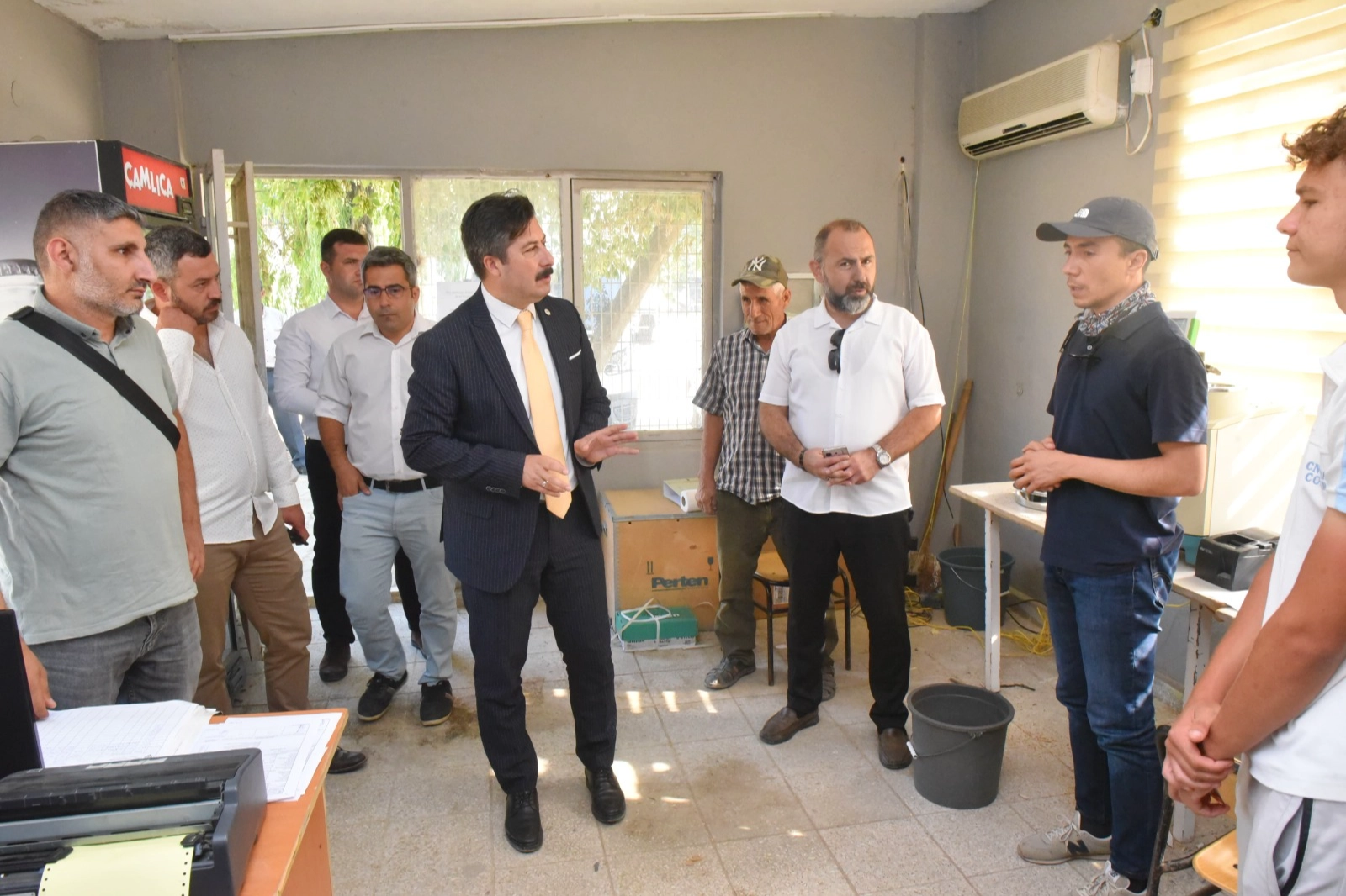 Yenişehir Belediyesi’nin Biber Pazarı’nda kurmuş olduğu sistem sayesinde hızlı bir