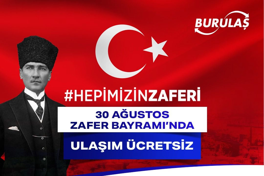  Bursa Büyükşehir Belediyesi, vatandaşların tören ve kutlamalara kolaylıkla ulaşabilmesi amacıyla