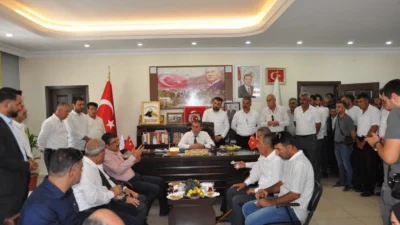 AK Parti Batman İl Başkanlığına atanan Hüseyin Şansi ilk ilçe