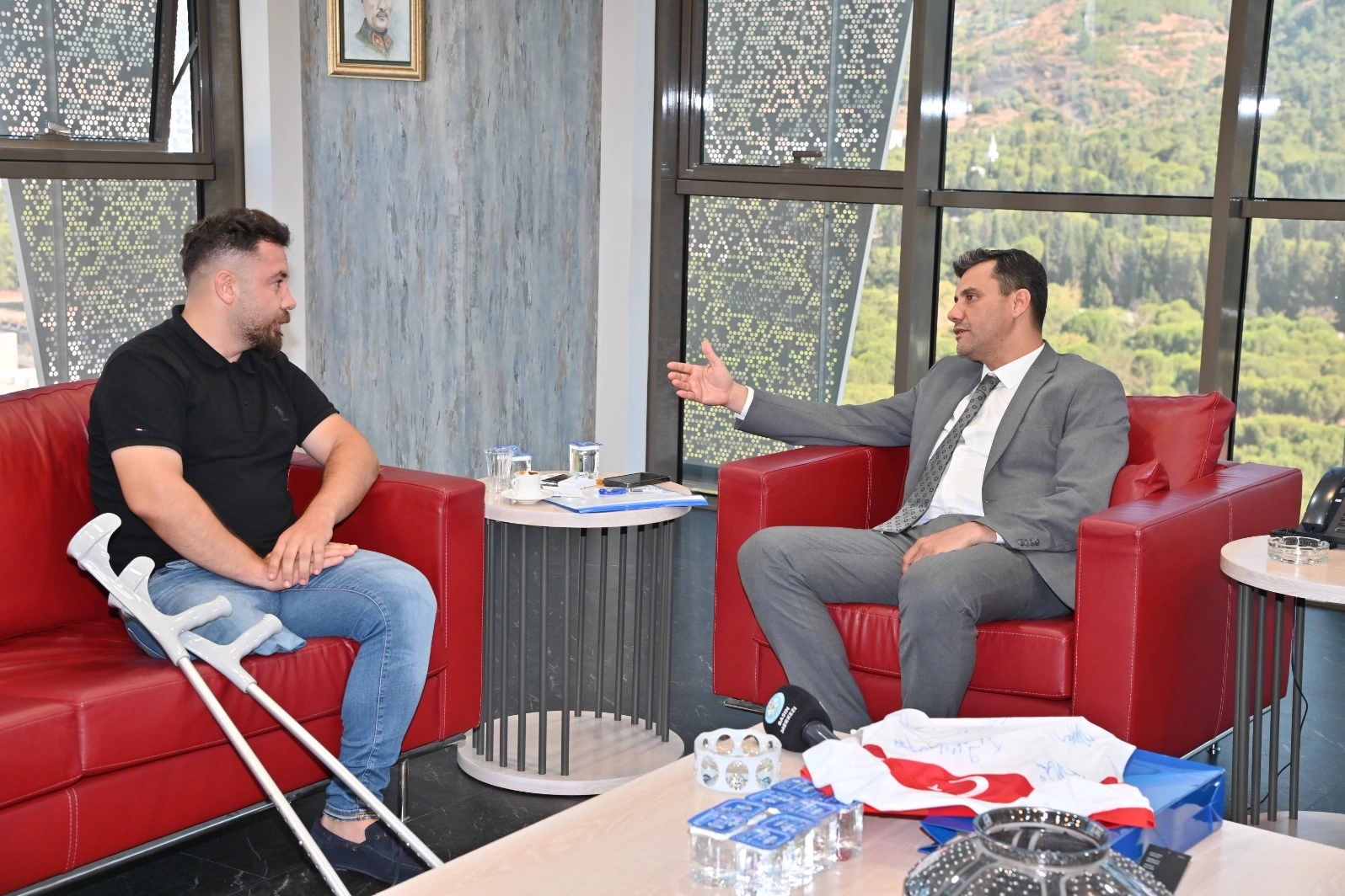 Manisa Büyükşehir Belediye Başkanı Mimar Ferdi Zeyrek, Ampute Futbol Milli