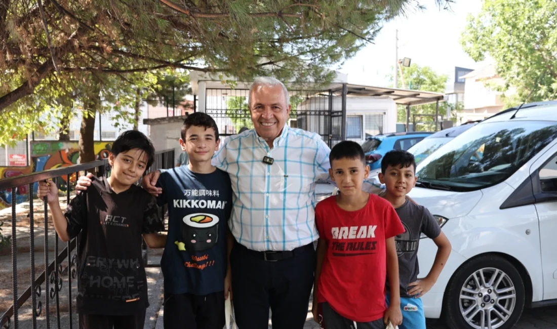 Nilüfer Belediyesi Belediye Başkanı Şadi Özdemir, kırsal mahallelerde düzenlenen “Çocuk