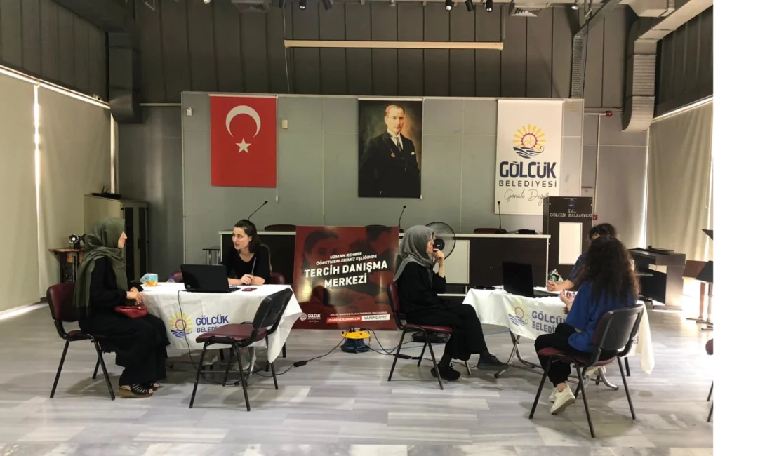 Gölcük Belediyesi tarafından hizmete açılan ücretsiz Tercih Danışmanlık Merkezi, üniversite