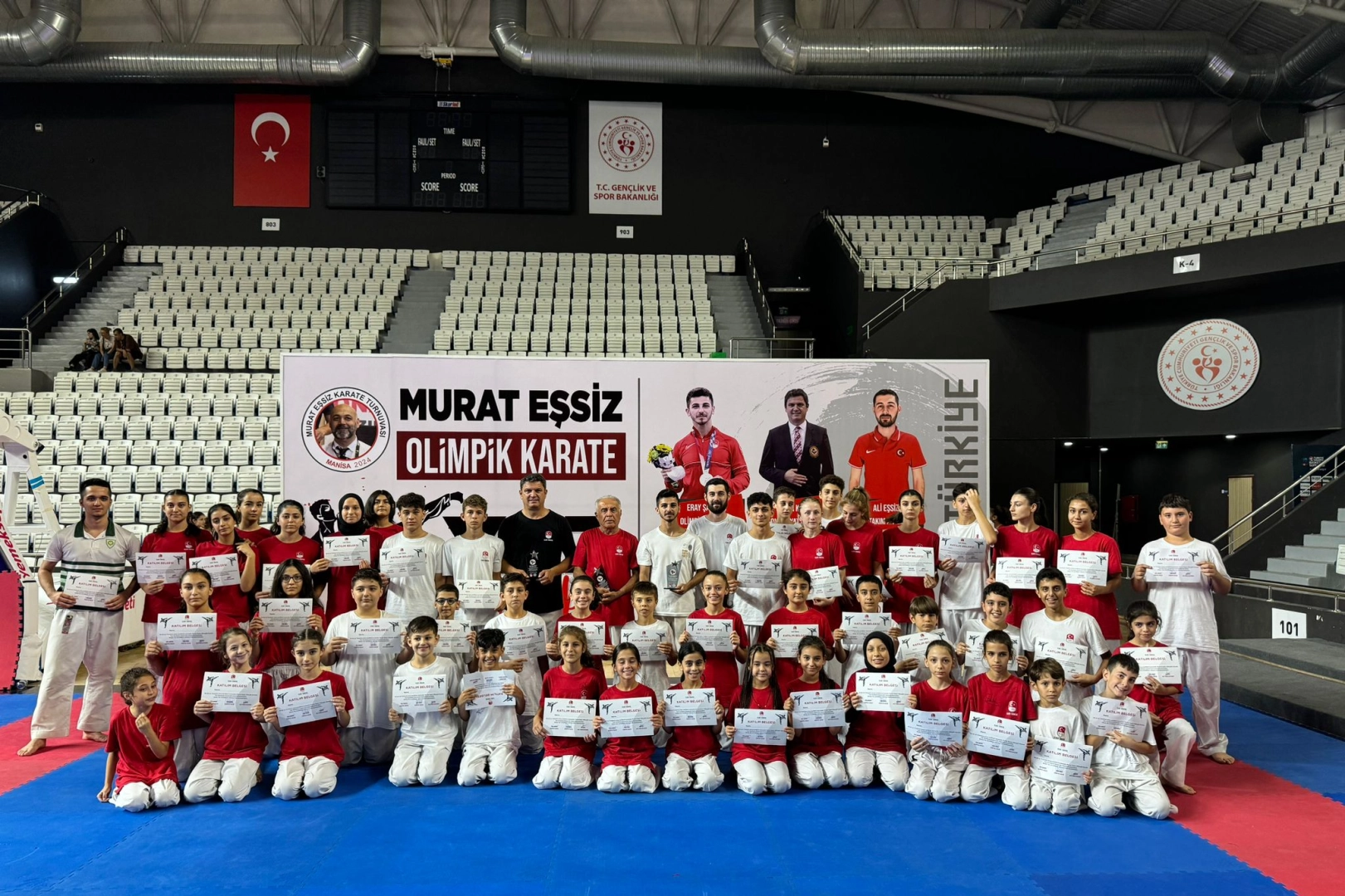 Manisa Büyükşehir Belediyespor Karate takımı, olimpik karate yaz kampına 50
