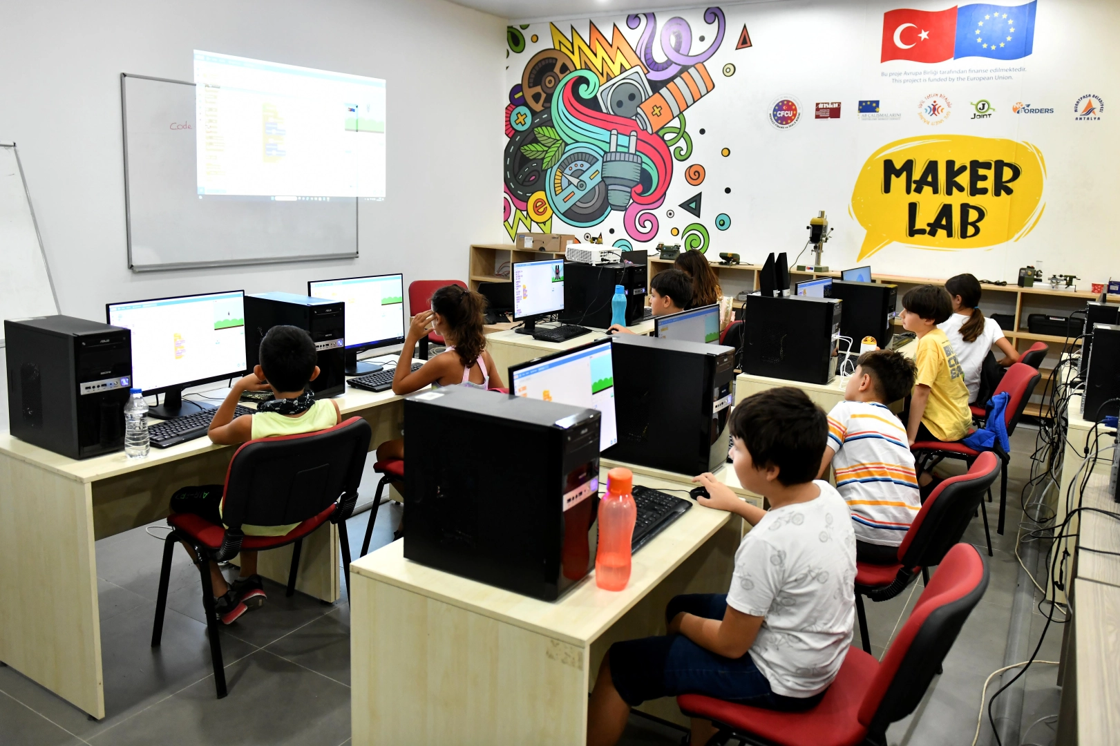 Antalya Muratpaşa Belediyesi’nin yenilik, buluş ve girişim destekleme merkezi Abdullah