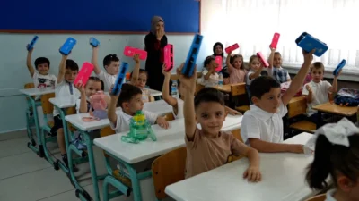 Gürsu Belediyesi, uyum haftasına başlayan birinci sınıf öğrencilerine özel hazırlanan