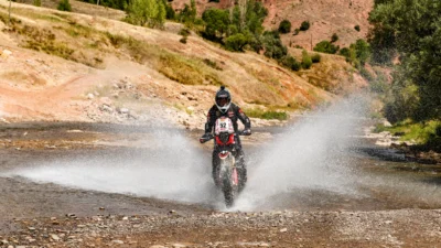 TransAnatolia Rally Raid’in beşinci gününde Tunceli Ovacık’taki kamp alanından start