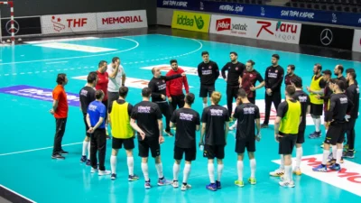 A Milli Erkek Hentbol Takımı’nın Avusturya ve Almanya maçı kamp