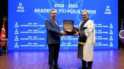 Yıldız Teknik Üniversitesi’nin 2024-2025 Akademik Yılı Açılış Törenine katılan Sanayi