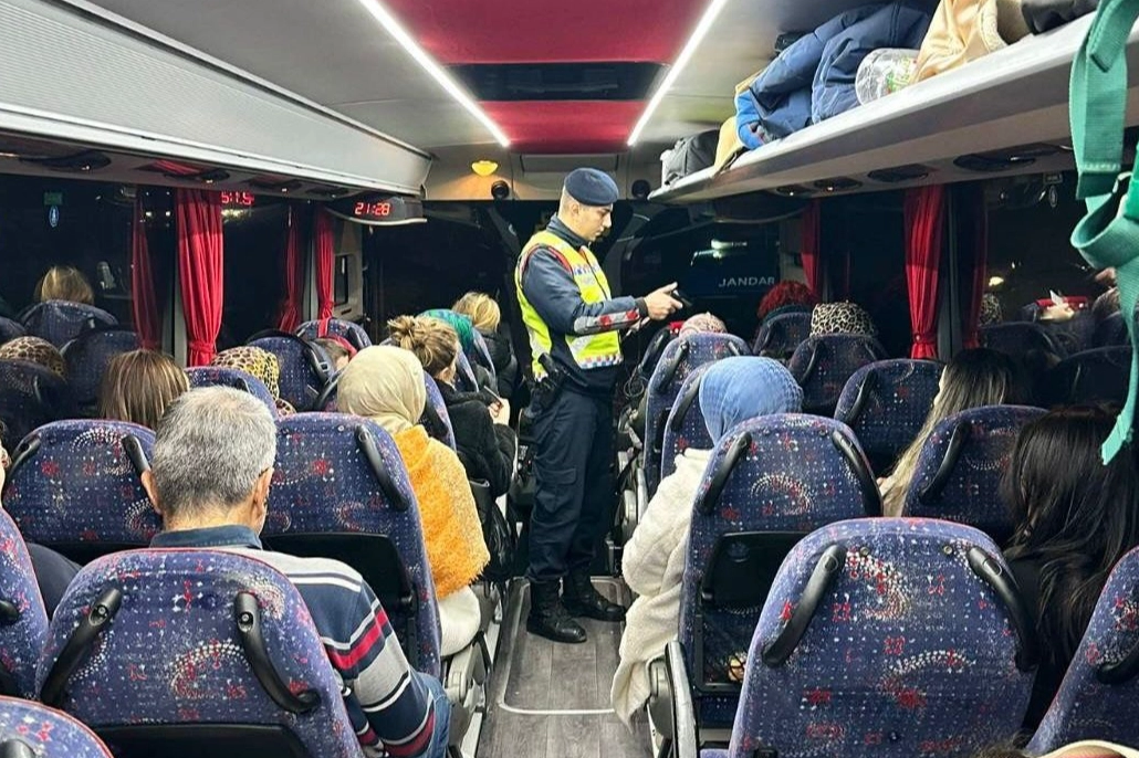 Bilecik İl Jandarma Komutanlığı tarafından düzensiz göçle mücadele kapsamında geniş