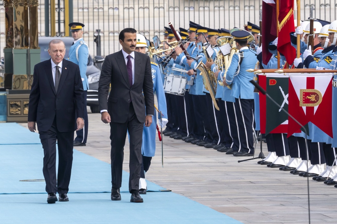 Cumhurbaşkanı Recep Tayyip Erdoğan, Türkiye’ye ziyarette bulunan Katar Emiri Şeyh