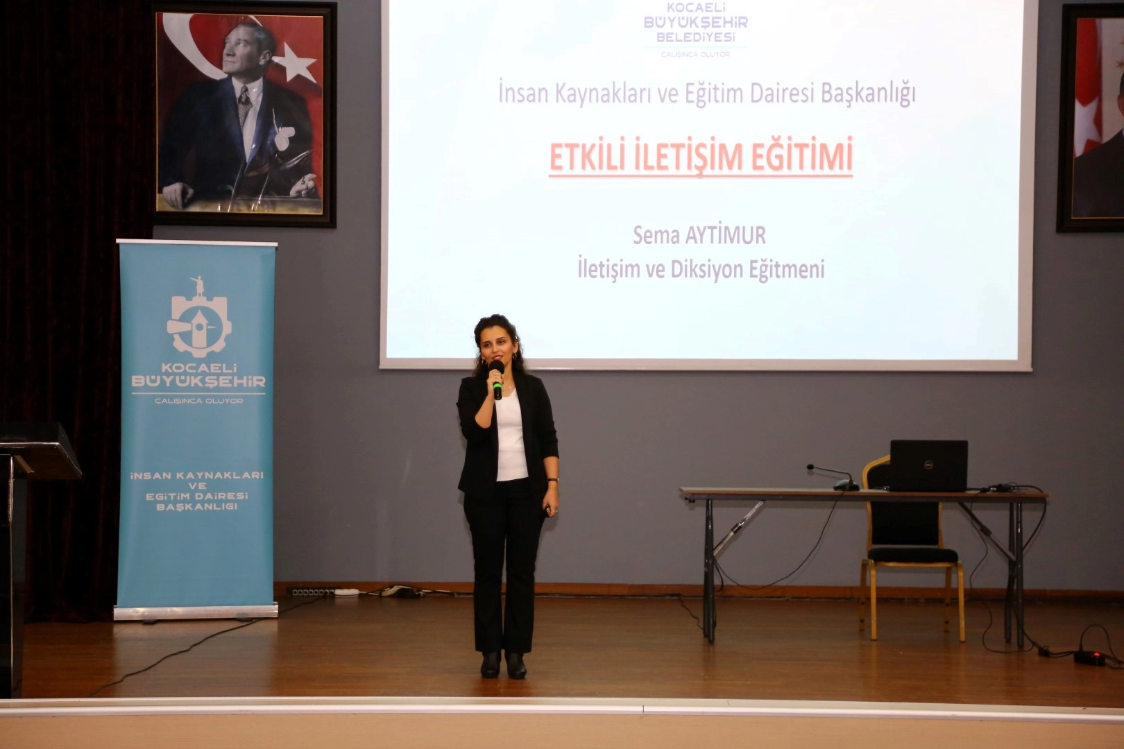 Kocaeli Büyükşehir Belediyesi kurum içi eğitim faaliyetleri kapsamında şef ve