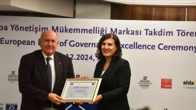 Ankara Büyükşehir Belediyesi, Avrupa Konseyi tarafından verilen “Avrupa Yönetişim Mükemmelliği