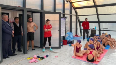 Antalya Kumluca Kaymakamı Bahadır Güneş, kurum ziyaretleri kapsamında Gençlik ve