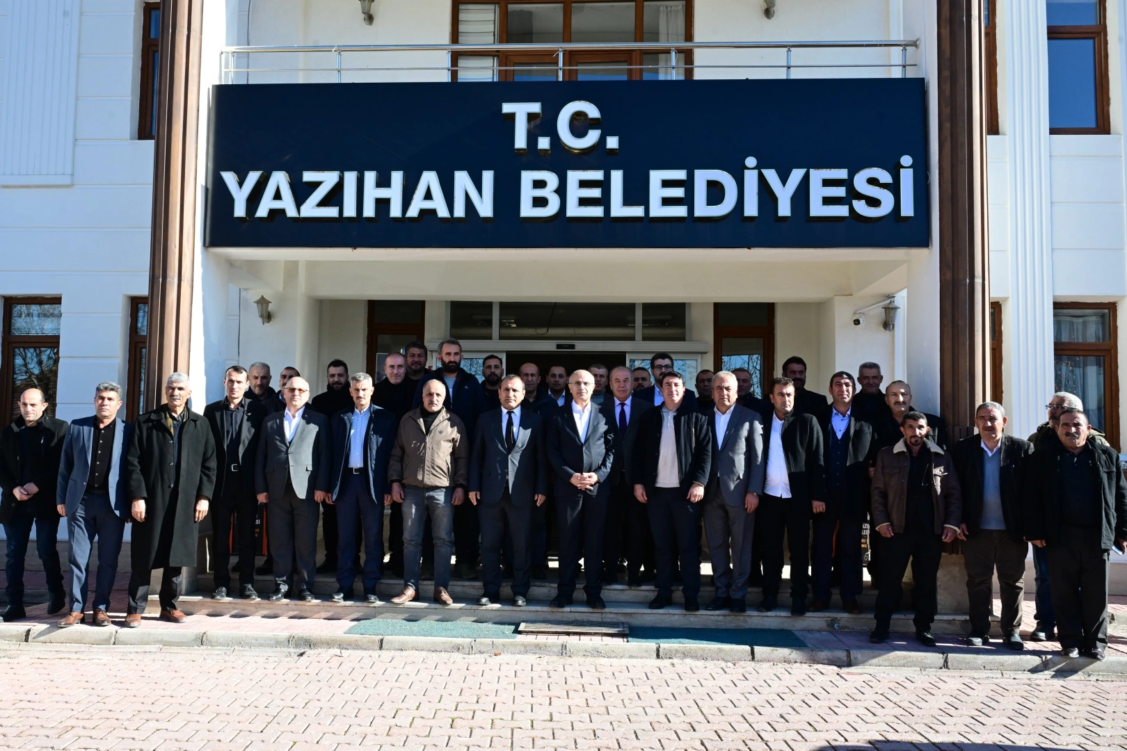 Malatya Büyükşehir Belediye Başkanı Sami Er, Yazıhan ilçesi ziyareti programı