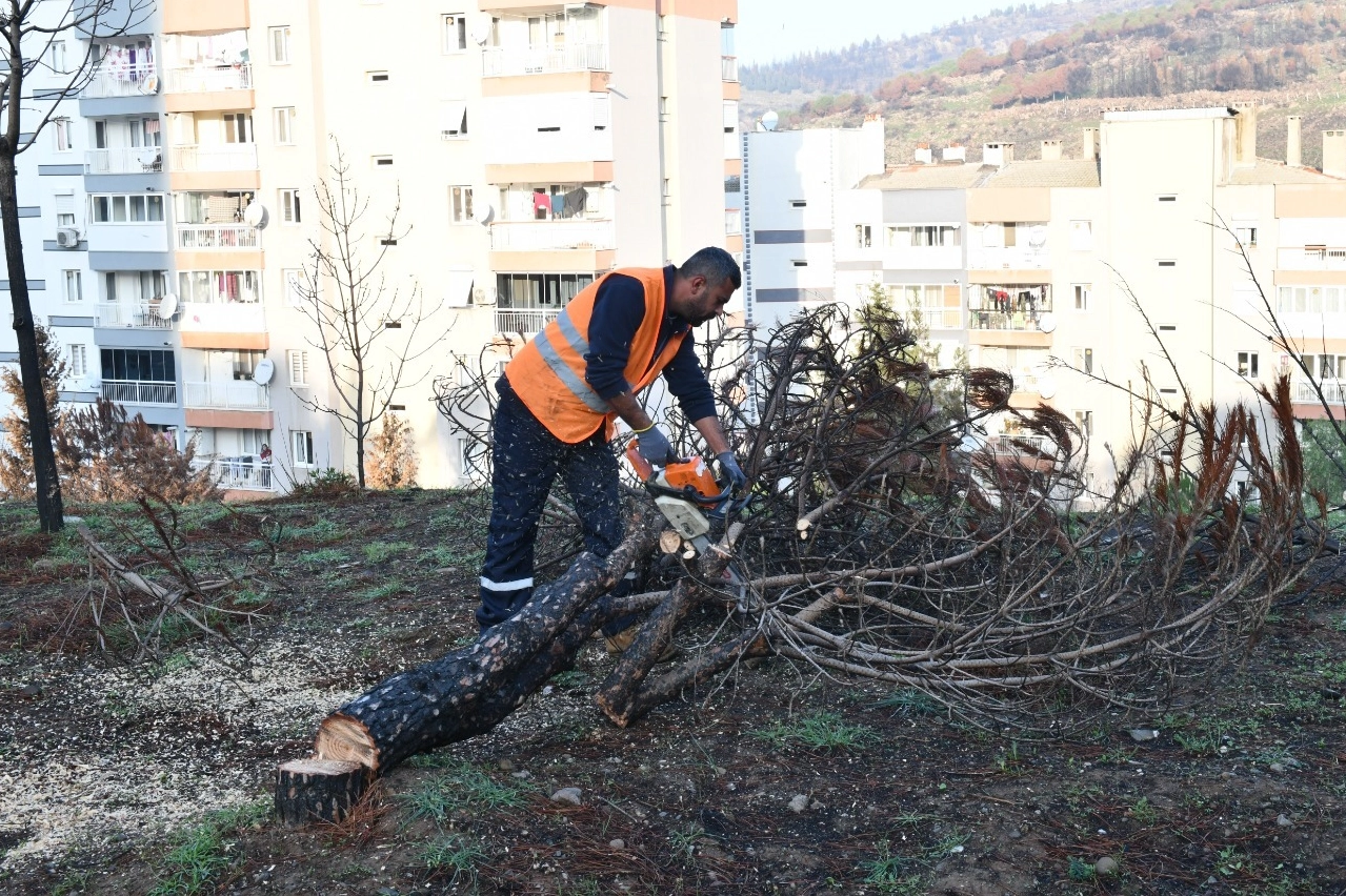 Ağustos ayında Karşıyaka’da başlayarak Çiğli’yi de etkisi altına alan orman