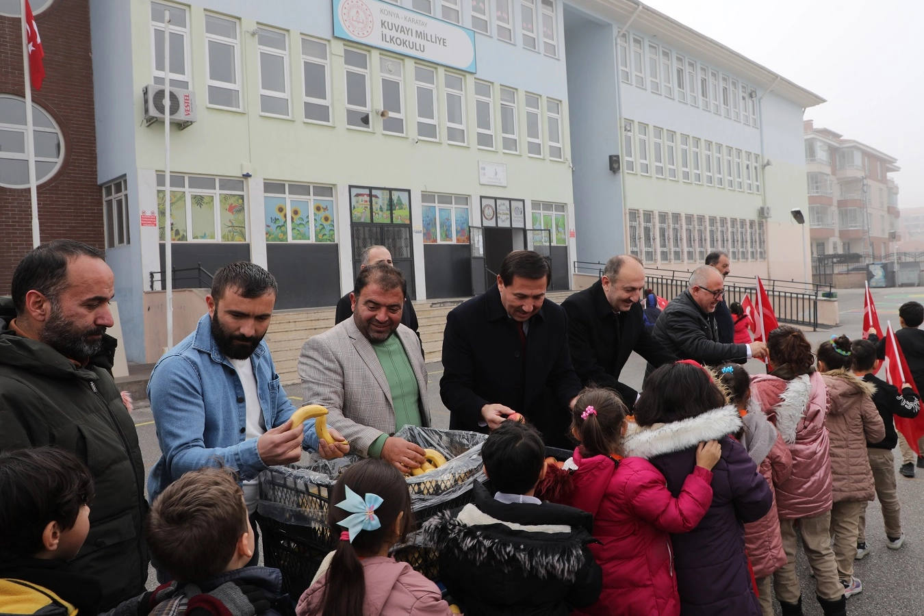 Konya’da Karatay Belediye Başkanı Hasan Kılca, Yerli Malı Haftası dolayısıyla