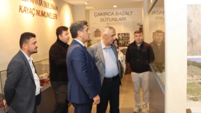 Manisa Büyükşehir Belediyesi Genel Sekreter Burak Deste, Kula ilçesinde yatırım