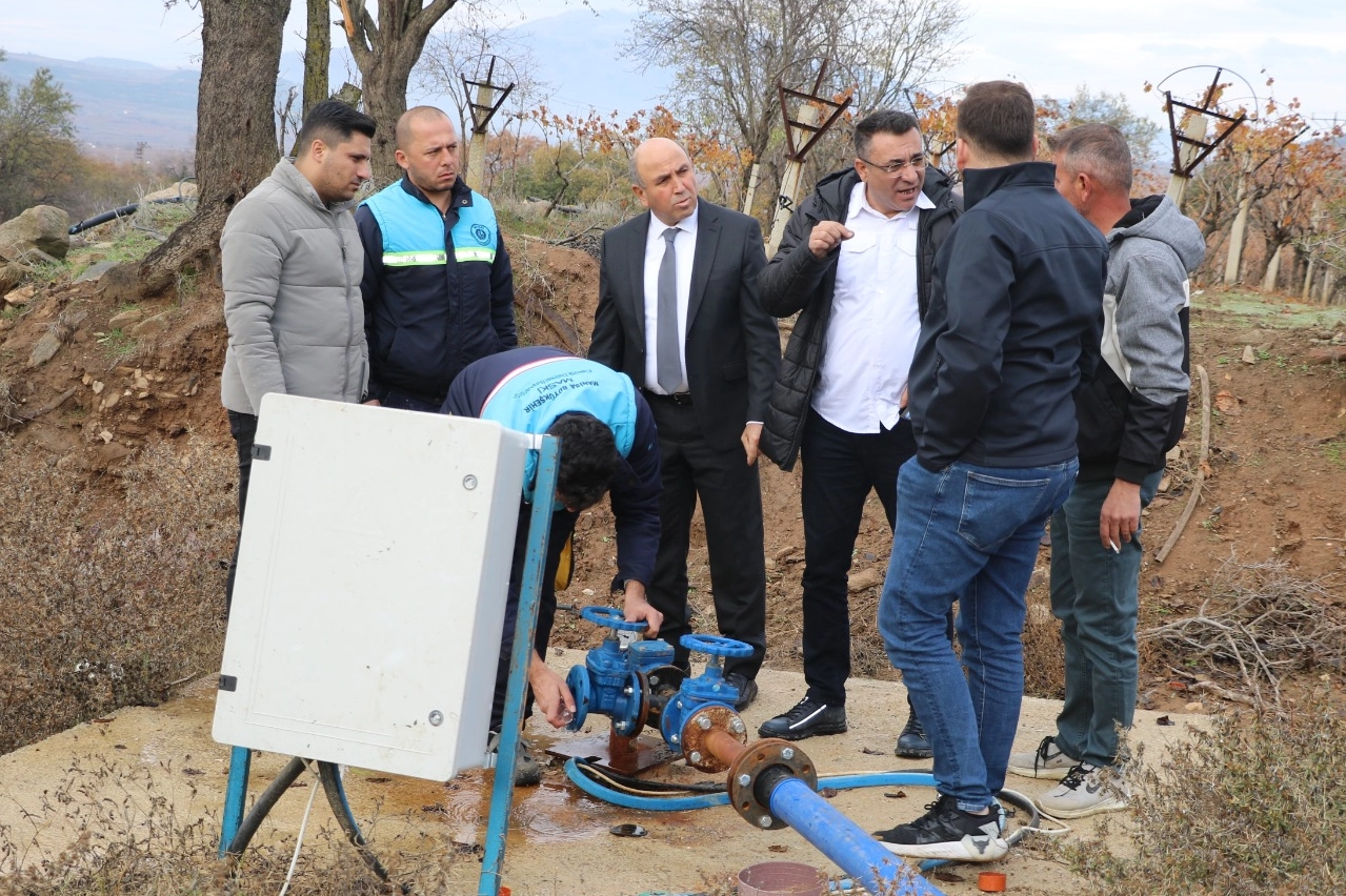 MASKİ Genel Müdürlüğü, Sarıgöl ilçesine bağlı Dindarlı Mahallesinde mevcut içme