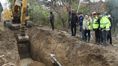MASKİ Genel Müdür Yardımcısı Doç. Dr. Özgür Avşar, Turgutlu ilçesi
