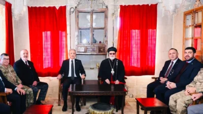 AK Parti Mardin İl Başkanı Mehmet Uncu, Süryani vatandaşların Yaldo